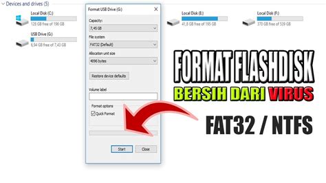 format flashdisk ntfs atau fat32, Flashdisk tidak bisa diformat ntfs – beinyu.com