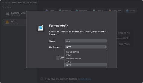 format software for mac, Format mac disk on windows
