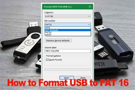 format usb fat16 windows 10, 2 workable methods to format usb flash drive to fat16. How to format fat32 windows 10?