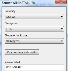 format usb for ntfs, Ntfs format usb drive stick memory system windows appear else option should list file. How to format usb drive and memory stick with ntfs
