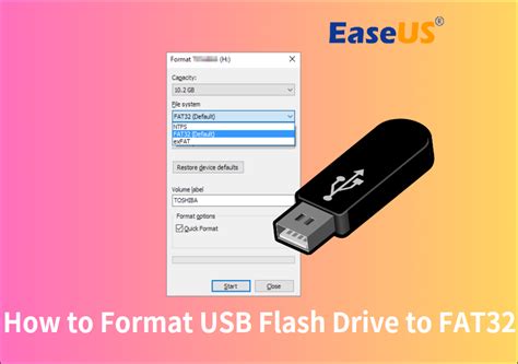 format usb to fat32, How to format usb drive in fat32 for windows 10. 6 ways to format usb to fat32 on windows 10/11 [full guide]