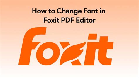 foxit editor change font, Foxit reader change typewriter font size