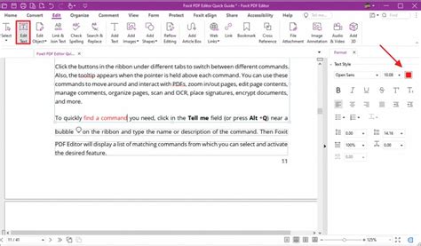 foxit pdf change text color, Foxit editor make textbox permanent
