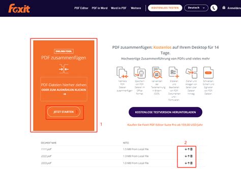 foxit reader dateien zusammenfügen, Foxit reader