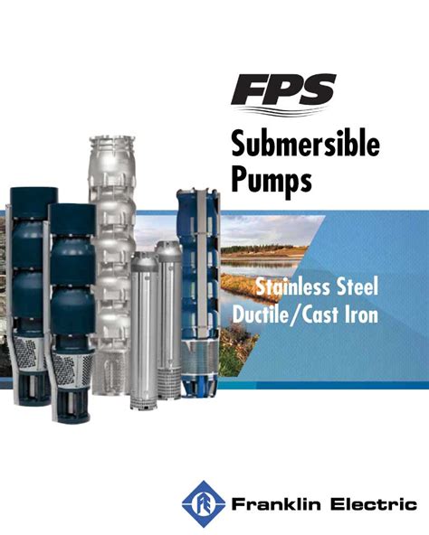 Franklin Fps Pumps Catalog