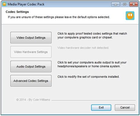free codec for media player, Media player codec pack / plus free download. Mp4 codec for windows media player 11 free download