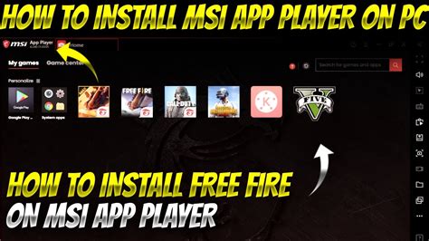 free fire pc msi app player, Best msi app player version for free fire