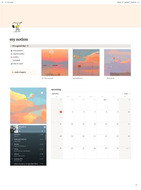 Free Notion Template