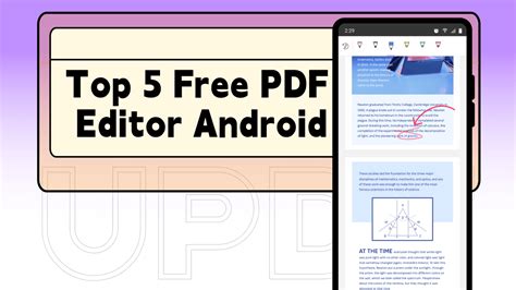 free pdf editor android, 15 best free pdf editor for android
