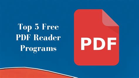 free pdf reader programs, Pdf reader readers windows innov8tiv. The best free pdf readers for windows