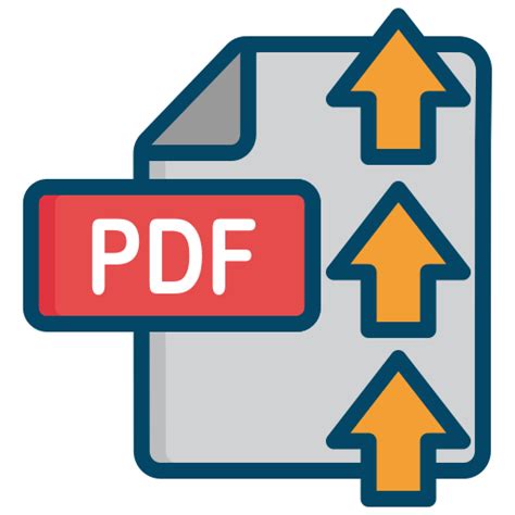 free pdf upload icon image, Pdf download icon. upload file button.