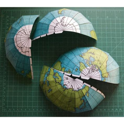 Free Printable 3d Globe Template