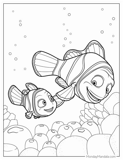 Free Printable Nemo Coloring Pages