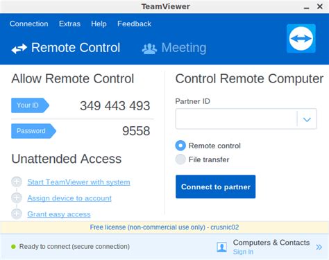 free teamviewer for linux, Teamviewer remote assistance windows logo webforpc setup used latest version