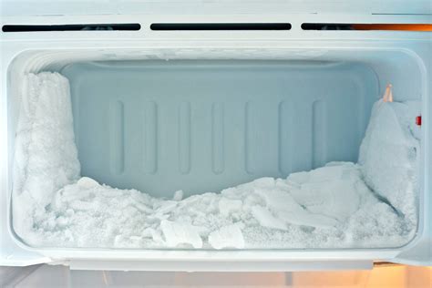 freezer ice build up on back wall
