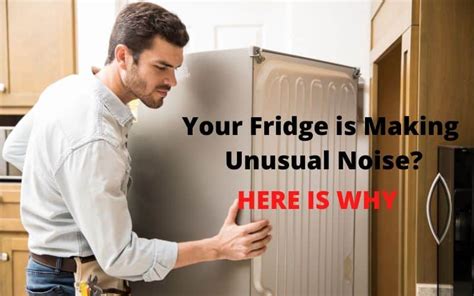 fridge ice maker making noise
