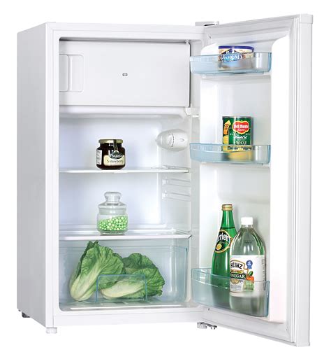 fridge with ice box