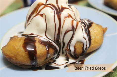 fried oreo ice cream