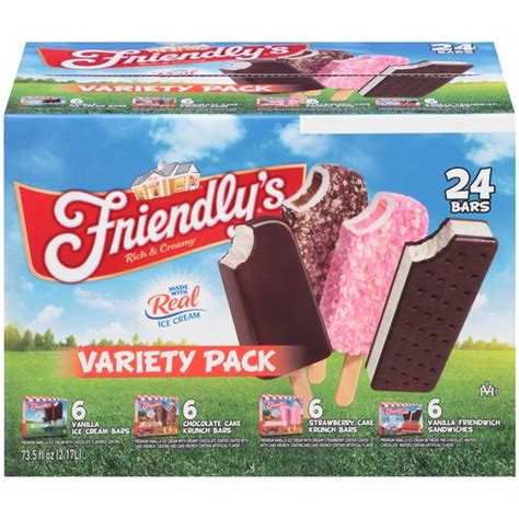 friendlys ice cream bars