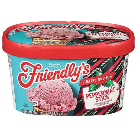 friendlys peppermint stick ice cream