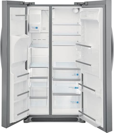 frigidaire 25.6-cu ft side-by-side refrigerator with ice maker