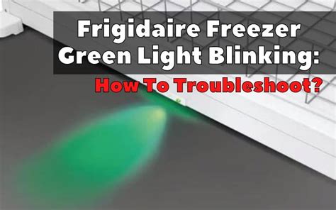 frigidaire countertop ice maker power light blinking