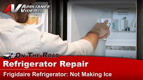 frigidaire gallery refrigerator ice maker troubleshooting