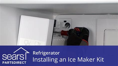 frigidaire ice maker install