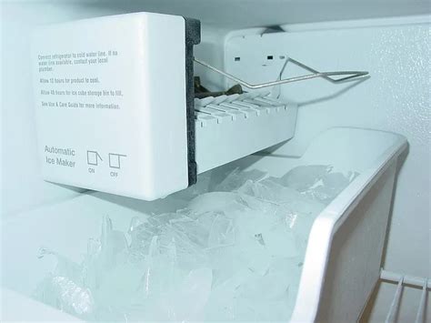 frigidaire ice maker making ice but not dispensing