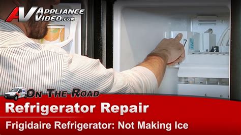 frigidaire refrigerator ice maker problems