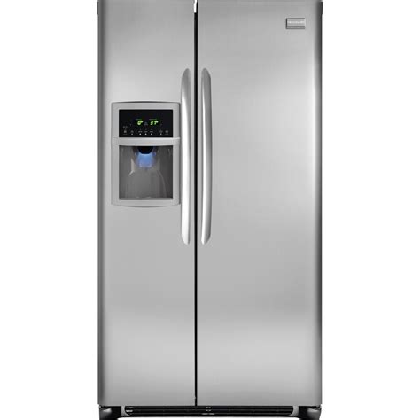 frigidaire side by side refrigerator with ice maker