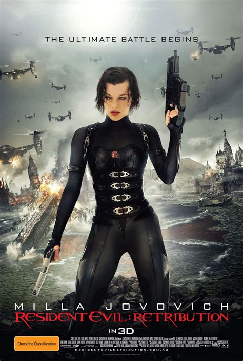 frisättning Resident Evil: Retribution