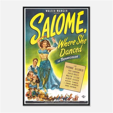 frisättning Salome, Where She Danced