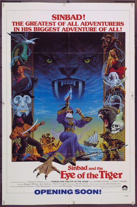 frisättning Sinbad and the Eye of the Tiger