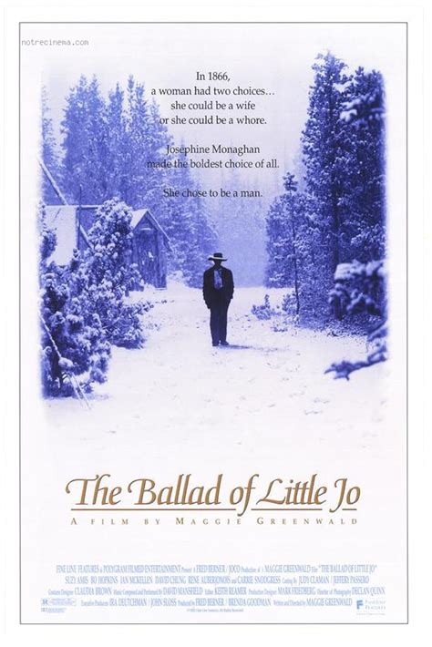 frisättning The Ballad of Little Jo