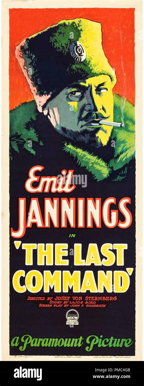 frisättning The Last Command