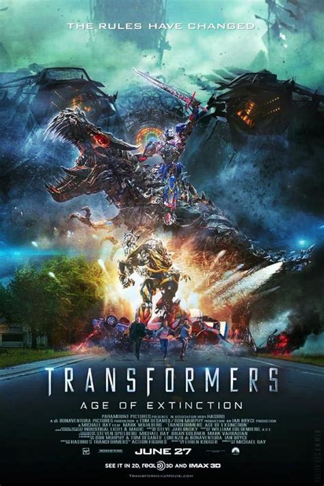 frisättning Transformers: Age of Extinction