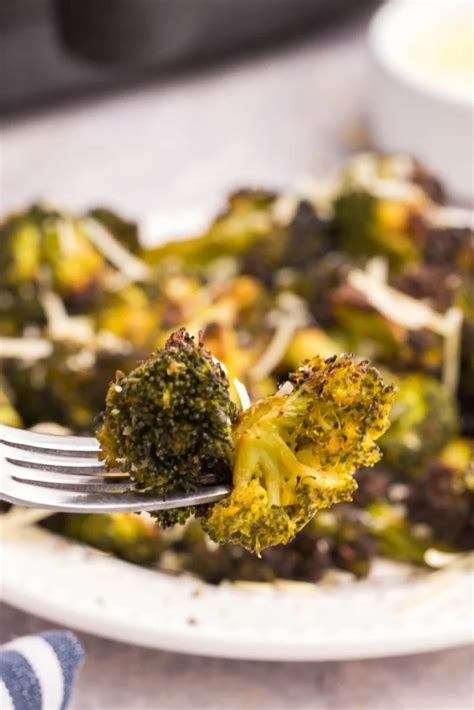 fryst broccoli i airfryer