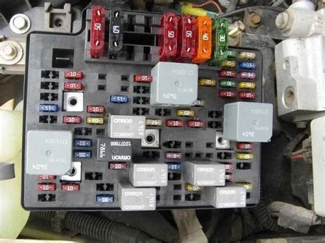 fuse box 98 chevy blazer 
