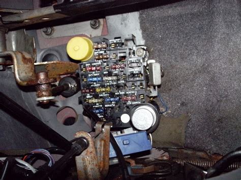 fuse box jeep comanche 