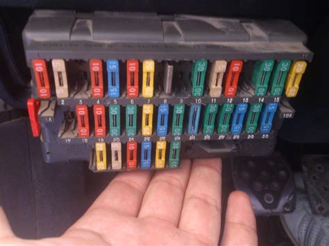 fuse box on peugeot 406 