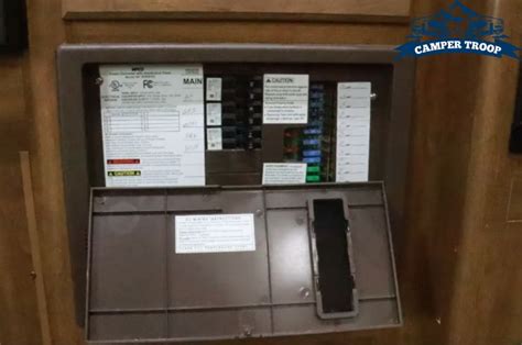 fuse box panel for rv 