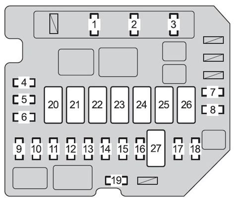 fuse box toyota yaris 2009 