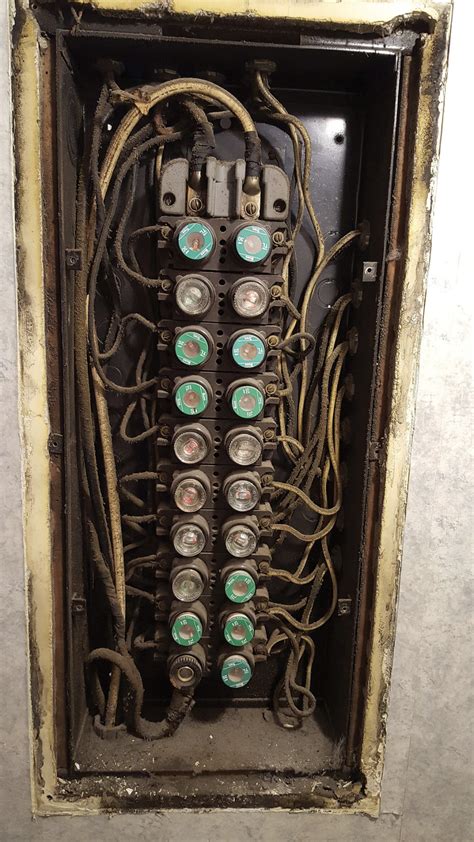 fuse box with old dolly 