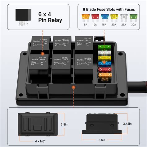fuse relay box is a box 