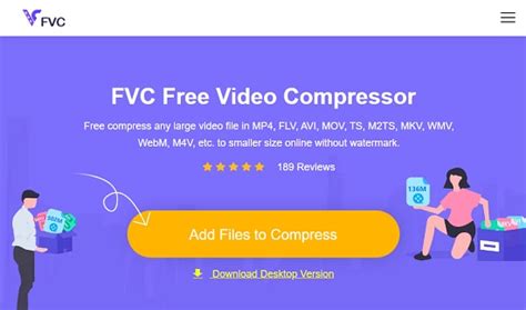 fvc free video compressor, Best 10 gif compressors for desktop and online users