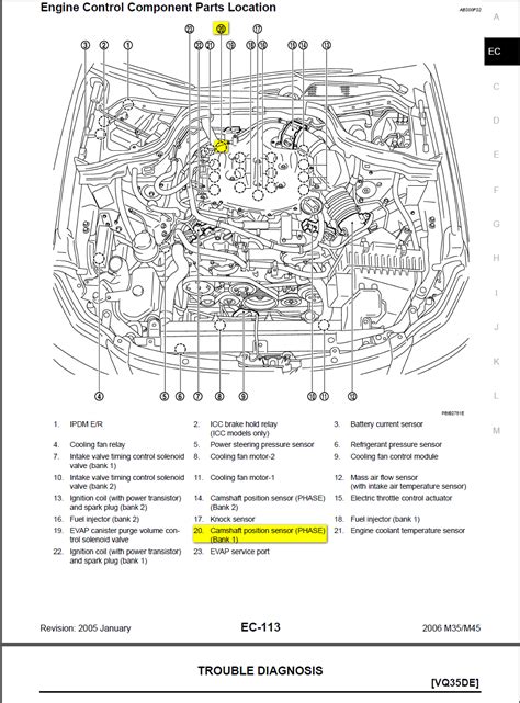 g35 engine control diagram 