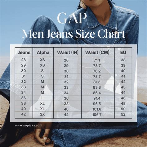 Gap Men S Size Chart