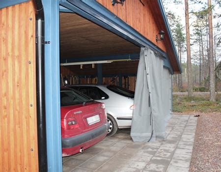 garage draperi