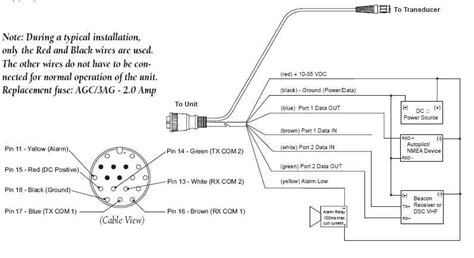 garmin depth finder wiring diagram 